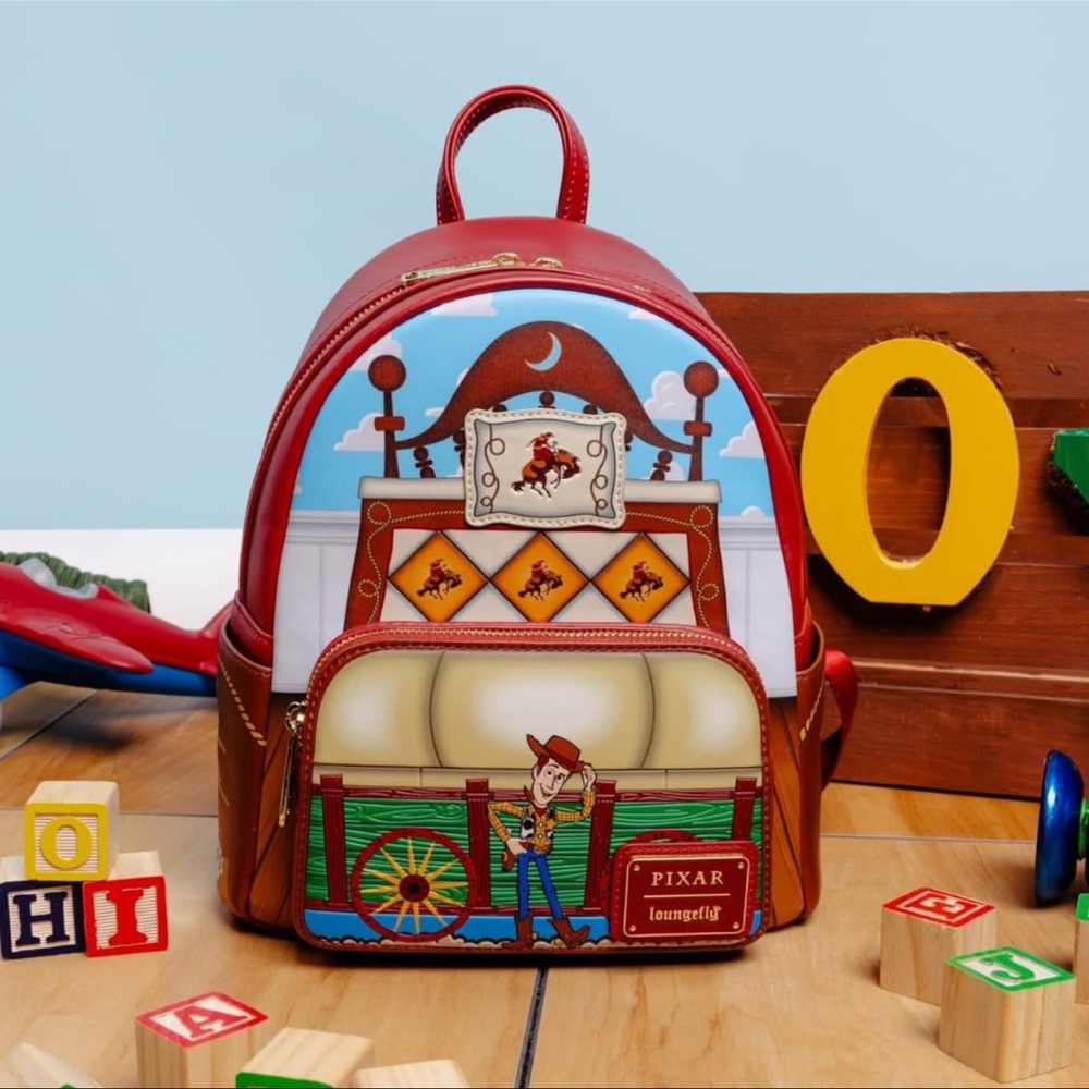 Loungefly Pixar: Toy Story - Andy's Room Mini-Backpack, Amazon Exclusive